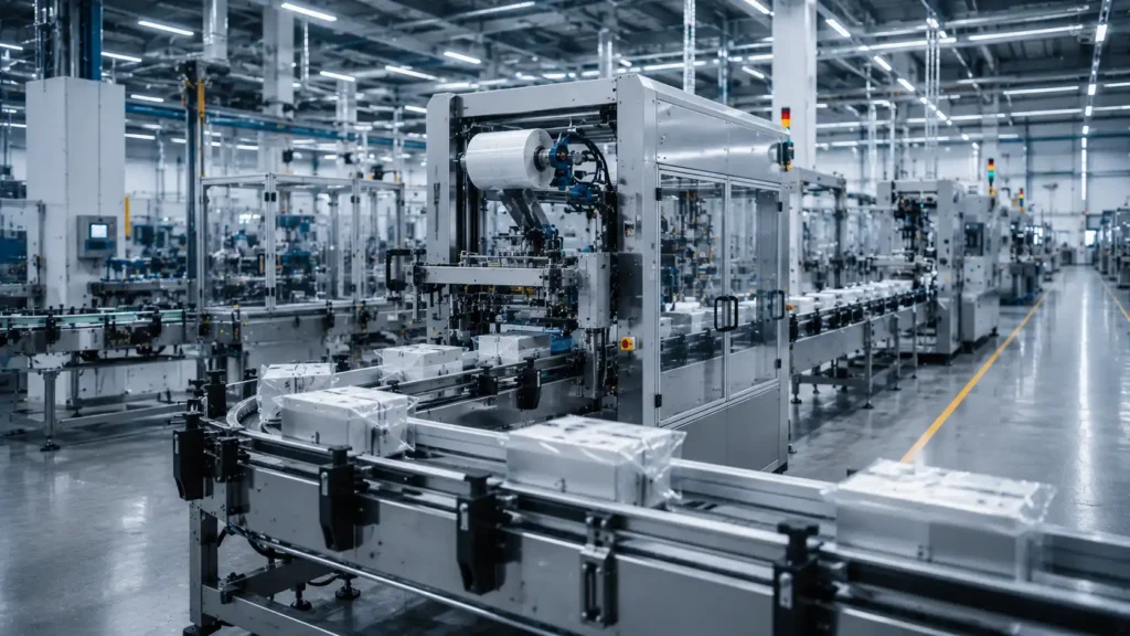 Macchine e linee automatiche per il packaging che utilizzano componenti meccanici di precisione